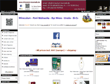 Tablet Screenshot of miraculum-kosmetik.de